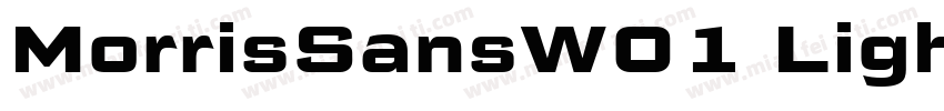 MorrisSansW01 Light字体转换